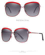 Load image into Gallery viewer, Polarized Ladies Sunglasses Women Gradient Lens Round Sun Glasses Square Luxury Brand Oculos Lunette De Soleil Femme