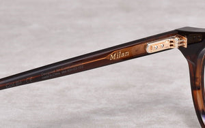 High Quality Korean Brand GENTLE  Milan Eyeglasses Frames Women Men Round Acetate Prescription Reading Glasses Frames With Case