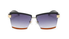 Load image into Gallery viewer, 47391 Rimless Luxury Sunglasses Square Men Women Fashion Shades UV400 Vintage Glasses