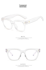 Anti Blue Big Frame  Glasses Women Computer blue light blocking glasses  Black Radiation Goggles Spectacles Eyeglasses Men