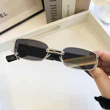 Load image into Gallery viewer, Brand Design Women Men Sunglasses Korean Fashion Retro European Sun glasses Cool Male  Same Style Personality UV400 Oculos de