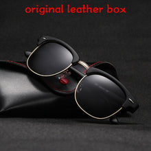Load image into Gallery viewer, ROSYBEE UV400  Polarized Sunglasses men women Classic cool retro Sun glasses Coating  man Driving Shades fashion male oculos