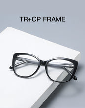 Load image into Gallery viewer, Gmei Optical Women Cat Eye Glasses Frame Transparent Clear Female Myopia Prescription Spectacles Frames 2005