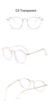 Carica l&#39;immagine nel visualizzatore di Gallery, 2022 Round Glasses Frame Glasses Women Mirror Eyeglasses Frames Women/Men Anti Blue Light Glasses Okulary