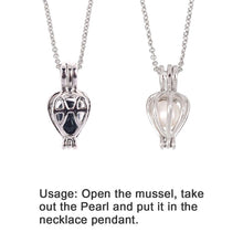 Carica l&#39;immagine nel visualizzatore di Gallery, 5 Pearls Natural Wish Pearl Pendant Necklace Charm Necklace Gift Box Popular Fashion Women Jewelry Lucky Gift Pearl Replace