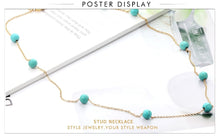 Carica l&#39;immagine nel visualizzatore di Gallery, LUXUKISSKIDS 2020 New (45+5cm) Gold Pendants Link Chain Choker Necklace Women Jewelry Stainless Steel Babygirl Necklaces Set