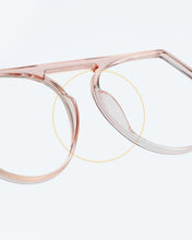 Carica l&#39;immagine nel visualizzatore di Gallery, Plastic Titanium Glasses Frames Anti Blue Light Ultralight Men Women Optical Fashion Computer Glasses