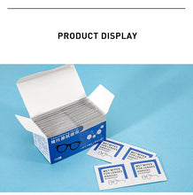 Load image into Gallery viewer, MERRY&#39;S Lens Cleaning Wipes Cleaning for Glasses Lenses Sunglasses Camera Lenses Cell Phone Laptop Lens Clothes 100ct Pack