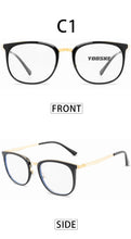 Load image into Gallery viewer, Anti Blue Light Glasses Frames Vintage Square Eyeglasses for Women Chic Clear Optical Myopia Frame