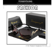 Load image into Gallery viewer, Women Sunglasses Polarized Fashion Brand Glasses Vintage Women Sunglasses Designer Anti-glare UV400 Eyewear gafas de sol