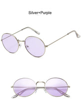 Load image into Gallery viewer, 2022 Retro Round Yellow Sunglasses Women Brand Designer Sun Glasses For Female Male/man Alloy Mirror Oculos De Sol