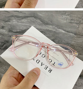 Round Glasses Frame Women Anti Blue Light Glasses For Women Designer Optical Eye Glasses Frames Retro Clear Eyewear Men