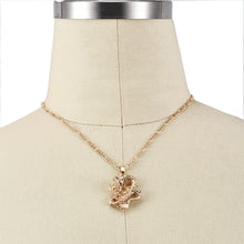Load image into Gallery viewer, Bohemia Portrait Alloy Gold Coin Pendant Necklaces For Women Vintage Rose Fashion Long Necklace 2020 Jewelry Gifts