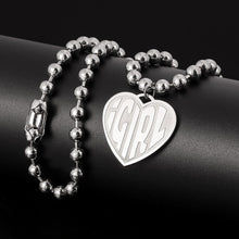 Carica l&#39;immagine nel visualizzatore di Gallery, 100% Stainless Steel Female Symbol Internet Girl She Devil Igirl Choker Necklace for Women Heavy Gothic Streetwear Chain Jewelry
