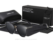 Load image into Gallery viewer, 2022 Aviation Polarized Lady Sunglasses Cat Eye Fashion Women Sun Glasses luxury Woman Female Brand New oculos de sol