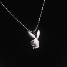 Load image into Gallery viewer, 2020 new Women Fashion Cute Long Ear Bunny Pendant Necklaces Charm Playboy Necklace Party Jewelry Collier Femme