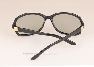 2022 Luxury lady Photochromic Sunglasses Women Big Frame Polarized women Glasses female shades original oculos with cover