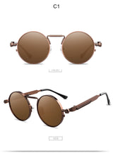 Load image into Gallery viewer, 2022 Classic New Punk Sunglasses Women Anti-reflective Mirror Round Metal Sun Glasses Vintage Men New Spring Glasses Uv400