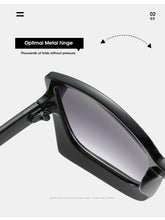 Load image into Gallery viewer, New Fashion Oversized Women Sunglasses Brand Designer Plastic Female Big Frame Gradient Sun Glasses UV400 gafas de sol mujer