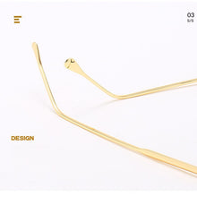 Load image into Gallery viewer, RBENN Lady Cat Eye Glasses Frames For Women Sexy Oversized Metal Frame Brand Designer Optical Eyeglasses Fashion Eyewear Female