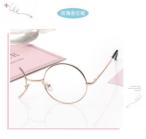 Lolita retro half-frame gear monocle student secondary element personalized glasses