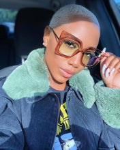 Load image into Gallery viewer, Vintage Glasses Women Men Square Clear Glasses Optical Eyeglasses Frame Transparent Lens Spectacle Frame NOT Anti Blue Light
