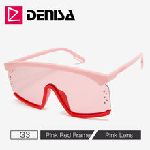 Carica l'immagine nel visualizzatore di Gallery, Moda blu occhiali da sole senza montatura donne 2022 UV400 lusso aviazione signore occhiali da sole occhiali tonalità zonnebril dames