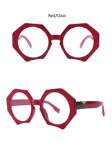 Carica l&#39;immagine nel visualizzatore di Gallery, Glasses Woman Fashion Oversized Sexy Ladies Leopard Cat Eye Glasses Frames For Women Eyewear Sunglases