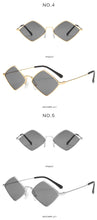 Load image into Gallery viewer, Fashion Metal Sunglasses Women Vintage Men Classic Small Frame Female Sun Glasses Goggle Uv400 Ladies Oculos Gafas De Sol