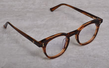 Load image into Gallery viewer, High Quality Korean Brand GENTLE  Milan Eyeglasses Frames Women Men Round Acetate Prescription Reading Glasses Frames With Case