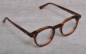 High Quality Korean Brand GENTLE  Milan Eyeglasses Frames Women Men Round Acetate Prescription Reading Glasses Frames With Case