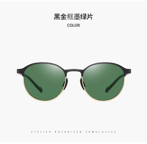 Polarized Round Metal Frame Woman Sun Glasses fishing Driving Sunglasses Brand NEW Fashion Sunglasses Female UV400