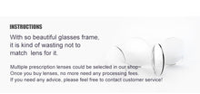 Load image into Gallery viewer, vogue cat eye Sunglasses Women Polarized Magnet Clip On Sun Glasses For Women Female Prescription Oculos