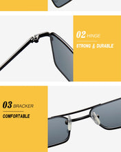Load image into Gallery viewer, RBRARE Luxury Brand Designer Sunglasses Women 2022 High Quality Square Sunglasses Women Gothic Glasses Vintage Oculos Feminino