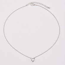 Carica l&#39;immagine nel visualizzatore di Gallery, 2020 New Female Fashion Crystal Heart Necklace Pendant  Short Gold Chain Necklace Pendant Necklace Charm Gifts girlfriends