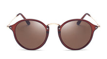 Load image into Gallery viewer, Fashion Round Sunglasses Women Designer Sunglasses Women 2022 High Quality Sunglasses For Women/Men Vintage Oculos De Sol
