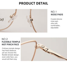 Load image into Gallery viewer, vogue cat eye Sunglasses Women Polarized Magnet Clip On Sun Glasses For Women Female Prescription Oculos