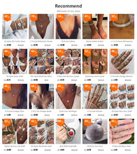 Load image into Gallery viewer, 26 Styles Bohemian Multi layer Pendant Necklaces For Women Fashion Golden Geometric Charm Chains Necklace Jewelry