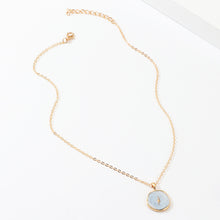Carica l&#39;immagine nel visualizzatore di Gallery, Simple Stars Moon Necklaces Fashion Europen Alloy Oil Drop Women Long Heart Round Golden Pendant Necklace Jewelry For Girls
