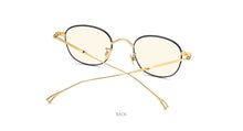 Load image into Gallery viewer, Anti Blue Light Blocking Glasses Women  Vintage Round Antiblue UV Rays Computer Gaming Titanium Eyeglasses Men