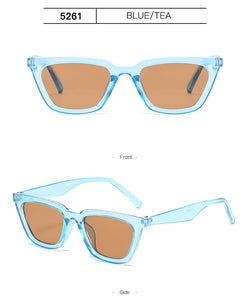 ERILLES Vintage Cat Eye Sunglasses Women Fashion Luxury Sexy Small Frame UV400 Sun Shades Glasses Female Oculos De Sol Feminino