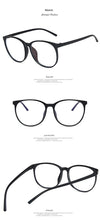 Load image into Gallery viewer, Anti Blue Light Glasses Blocking Filter Round Computer Glasses Men Women Super Light Frame Eyeglasses Pink Clear Spectacles