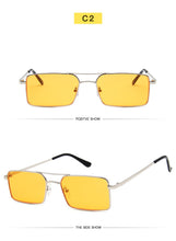 Load image into Gallery viewer, 2022 Brands Design Women Anti-Reflective Mirror Sunglasses Fashion Metal Square Glasses Classic Men Out Door Sun Glasses Uv400