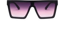 Load image into Gallery viewer, Vintage Square Sunglasses Woman Siamese Oversized Sunglasses Woman/Men Retro Sunglasses Lentes De Sol Mujer