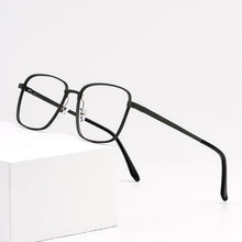 Load image into Gallery viewer, Gmei Optical Business Men Aluminum Magnesium Glasses Frame With Spring Hinges Brand Designer Square Spectacles Frames GF9010