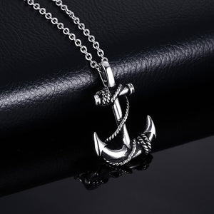 New Fashion Arrow Necklace for Men Black Metal Punk POP Cross Pendant Necklace Trendy Simple Chain Jewelry Gift collar hombre