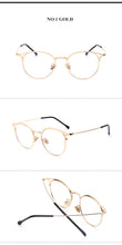 Load image into Gallery viewer, Anti Blue Light Glasses Frame Cat Eye Eyeglasses Frames Women Computer Protection Eyewear Optical Spectacles Myopia Frame