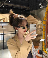Load image into Gallery viewer, Brand Design Women Men Sunglasses Korean Fashion Retro European Sun glasses Cool Male  Same Style Personality UV400 Oculos de