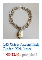 LiiJi Unique Amazonite Clear Quartzs Citrines Moonstone Amethysts Bohemia Long Necklace Druzy Quart Pendant Necklace Necklace