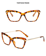 Carica l'immagine nel visualizzatore di Gallery, Women Crystal Multi-section Trending Style Optical Computer Glasses Oculos De Sol Eyewear Fashion Square Reading Glasses